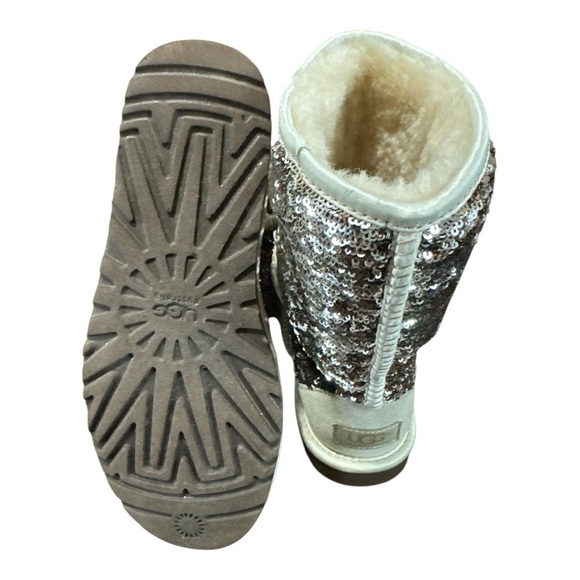 UGG Women's Classic Short Sequin Boots - Picture 4 of 7
